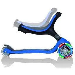 Самокат Globber Go up foldable plus, колеса з підсвічуванням, синій (643-100) - мініатюра 9