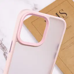 TPU+PC чохол Metal Buttons для Apple iPhone 14 Pro Max 6.7" Розовий - мініатюра 6
