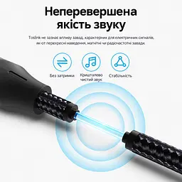 Оптичний аудіокабель Toslink Vention 2 м тослінк 2 оптичні штекери S/PDIF кутовий штекер 90° і прямий штекер 2-канальний PCM або стиснене багатоканальне аудіо за підтримки пристроїв конструкція з обертанням на 360° чорний (BKDBH) - мініатюра 13