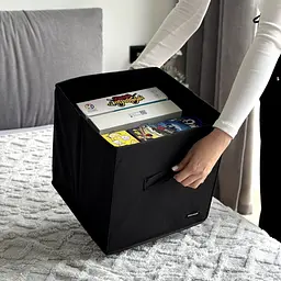 Текстильний кофр  ORGANIZE  30*30*30 см (чорний) - мініатюра 4