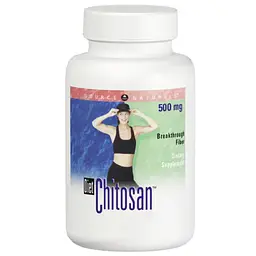 Хітозан для схуднення, Diet Chitosan, 500 мг, 120 капсул Source Naturals vit0002794