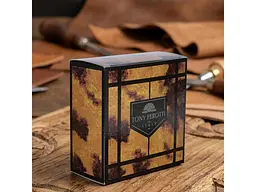 Чоловічий ремінь із натуральної шкіри 11 nero Чорний 3.5 × 110 см (44 р.) TONY PEROTTI acs0032309 - мініатюра 4