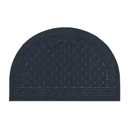 Килимок придверний Eco Fabric Луска півколо без кромки синій 40 х 60 см (4060-020) - мініатюра 3