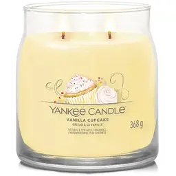 Свічка Yankee Candle Medium Vanilla Cupcake Ванільний кекс 368 г (1630003E) - мініатюра 2