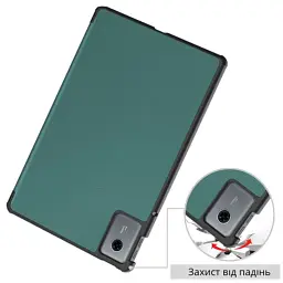 Чохол до планшета BeCover Smart Case Lenovo Idea Tab/K11 (2nd Gen) TB336/Xiaoxin Pad (2025) 11" Dark Green (714097) - мініатюра 5