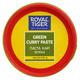 Паста Royal Tiger Карри зеленая 50 г