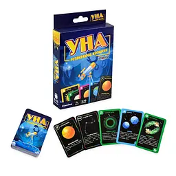 Карткова гра УНА космічна Strateg 30448 гральні картки 108 штук - мініатюра 2