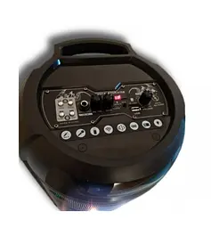 Колонка Big LT-2806 bluetooth + мікрофон (289х281х704) XBT USB/MP3/FM/BT/TWS black - мініатюра 5