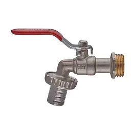 Кран пивний, ручка "важіль" червона Waterpro WP100-20 - 3/4" WP2899