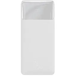 Зовнішній акумулятор Baseus Bipow Digital Display 20000 mAh 15W (PPDML-J02/PPBD20) білий - мініатюра 3