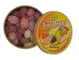 Льодяники Woogie Fine Drops зі смаком фруктів 200г - мініатюра 4