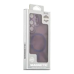 Чохол-накладка Magnetic Matte Camera Lens with Magsafe Samsung Galaxy S23+ 5G Dark Purple (35226_3345448) - мініатюра 2