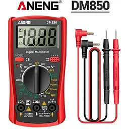 Мультиметр Aneng dm850 - Automatic Professional Digital Multimeter - мініатюра 7
