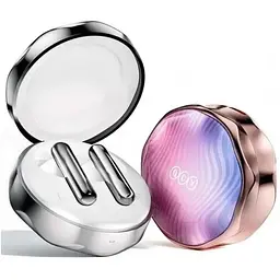 Бездротові навушники Xiaomi QCY T21 FAiryBuds TWS сріблясті - мініатюра 3