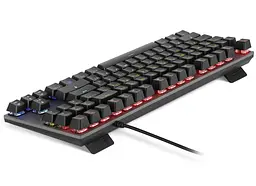 Механічна ігрова клавіатура REAL-EL M5 USB RGB Black - мініатюра 5
