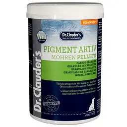 Харчова добавка для собак з червоною пігментацією шерсті Dr.Clauder’s Pigment Active Carrot Pellets