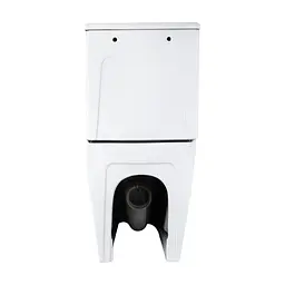 Унітаз підлоговий Qtap Grand Ultra Quiet безобідковий з сидінням Soft-close White QT26228301W, Білий - мініатюра 5