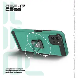 Чохол Armorstandart DEF17 Case для Samsung A03 [A035] Military Green [ARM61351] [76689] - мініатюра 4