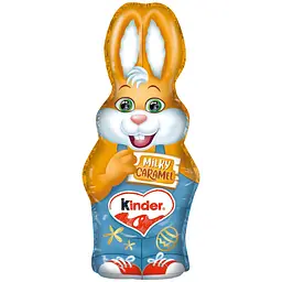 Фігурка Kinder Заєць з молочно-карамельного шоколаду 110 г