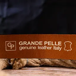 Чоловічий шкіряний ремінь GRANDE PELLE 3,8х120 см acs0024534 - мініатюра 8