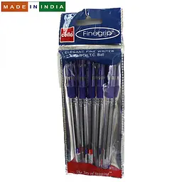 Ручка Cello Original Finegrip, синя, 0.7 мм, 5 шт.