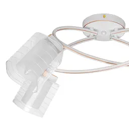 Люстра стельова Brille в зал E14 40W WH (LK-633C/4) - мініатюра 5
