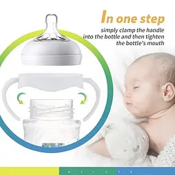 Універсальні ручки для дитячих пляшечок Philips Avent, білий колір (2 шт.) набір - мініатюра 5