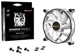 Вентилятор 140 мм, Shadow Wings 2, White, 140х140х25 мм be quiet! teh0028689 - мініатюра 5