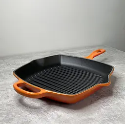 Сковорода-гриль Le Creuset Square Grillet 26 см вогняна 20183260900422 - мініатюра 2