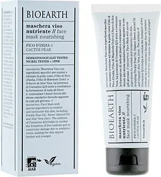 Маска для лица стимулирующая Bioearth Nourishing Cactus Pear Face Mask 100 мл