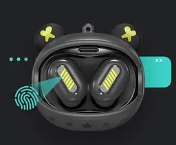 Навушники Bluetooth Onikuma T20 Black - мініатюра 3