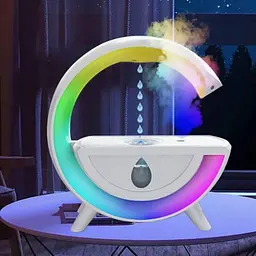 Зволожувач повітря G with water антигравітаційний крапельний ефект WHITE - мініатюра 3