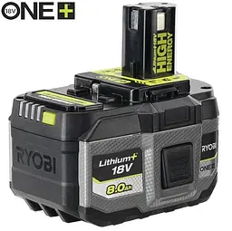 Акумулятор ONE+ RB1880T High Energy Lithium+ 18В 8А·год Ryobi hoz0014313