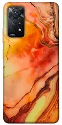 Чохол Demsky Червоний корал мармур для Xiaomi Redmi Note 11 Pro 4G/5G