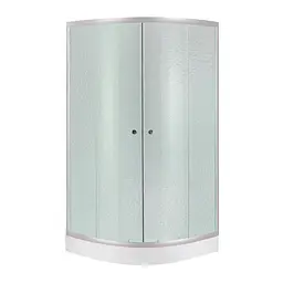Душова кабіна Lidz Latwa SC90x90.SAT.LOW.FR, скло Frost 4 мм + піддон Kupala
