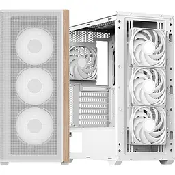Корпус AeroCool D501A-G-WT-v2 White (ACCM-DS01043.21) [146670] - мініатюра 9