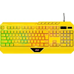 Клавіатура 2E Gaming KG315 RGB USB UA Yellow [2E-KG315UYW] [93934]