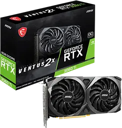 Відеокарта GeForce RTX 3060 Ti 8GB MSI Ventus 2X OC V1 (RTX 3060 Ti VENTUS 2X 8G OCV1) Б/В