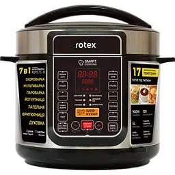 Мультиварка-скороварка Rotex REPC75-B [89419]