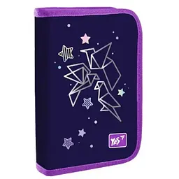 Пенал "Yes" Origami Doves твердий,одинар.,з клап. №HP-03/533412