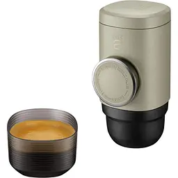 Портативна кавоварка Wacaco Minipresso NS2 Stone Beige (WMININS2) [168808] - мініатюра 5