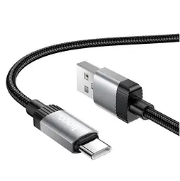 Кабель Hoco X117 Star charging data cable Type-C Black
