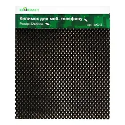 Килимок на панель приладів EcoKraft 22x20см - мініатюра 2
