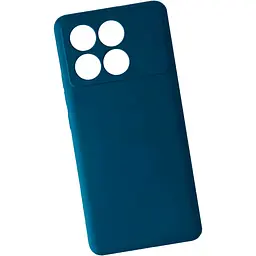 Чохол DK Full Silicone Case для Poco X6 Pro 5G Navy Blue [102318] - мініатюра 2
