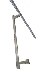 Душова кабіна без піддону Koer SR SC01-120x80x200-TR-01 прозоре скло Easy Clean 8 мм, хром KR5353, Універсальна, прозорий, хром - мініатюра 4