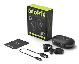 Бездротові спортивні bluetooth навушники Langsdom TS05 Open-Ear з спрямованим звуком і мікрофоном Black - мініатюра 10