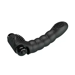 Насадка на палець - Pretty Love Alexander Finger Vibrator Black - мініатюра 8