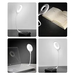 Гнучка USB LED настільна лампа з голосовим керуванням англійський підсвічування нічник 1,5Вт UKC LK-50 - мініатюра 2