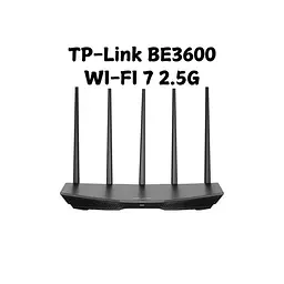 Бездротовий роутер Wi-Fi 7 - TP-Link BE3600 маршрутизатор з портом 2.5G 3600 Mbs - мініатюра 2