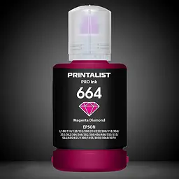 Чорнило PRINTALIST 664 для Epson L110/L210/L300 140г Magenta водорозчинне (PL664M) - мініатюра 6